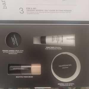 bareMinerals Original 4-Piece Mineral Makeup Set - Neutral Tan 21 New in Box